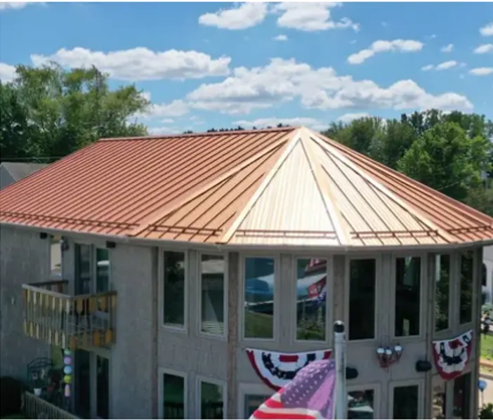 Metal roofing by Holliday Farms Metal Roofing near Carmel, IN